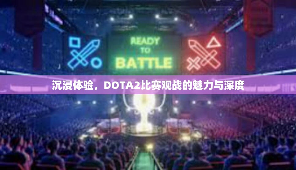 沉浸体验，DOTA2比赛观战的魅力与深度